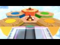 super mario galaxy 2: world 3 - rolling masterpiece galaxy - silver chomp grudge match (with post commentary) in this mission we head to the art themed galaxy, rolling masterpiece, where we get to use the star ball for the first time. you get a brief tutorial at the beginning to learn how to control it. mastering this technique becomes essential to beating these star ball levels. start off by rolling yourself into the circle launcher and head to the first main planet covered in paint brushes. roll around and find the key and also use this opportunity to get the hang of the controls. once you've opened the next circle launcher take it to the next area where you'll need to navigate your way through the appearing blocks. jump onto the elevator platform and ride to the top. here you must carefully roll over the panels to turn them all yellow. do this carefully, from left to right and then back the other way. once you launch to the next planet you'll see the comet medal lying in plain sight on the wooden area filled with saws. grab this quickly before the saws cut away the wood you're rolling on! between you and your goal is a silver chomp. to knock it off the edge of the platform you'll need some slight momentum. keep backing away and then bashing the chomp towards the edge. once you defeat the silver chomp the path will be cleared to the power star. hop on the pole and climb it to the top and jump to snag your well deserved star! more super mario galaxy 2 videos: www.youtube.com