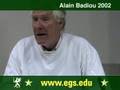Alain Badiou. The Event of Truth. Video Lecture. 2002 5/7