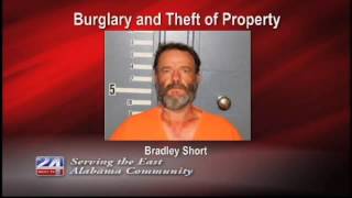 Man Arrested on Theft and Burglary Charges