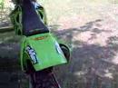 2001 KX125 with FMF pipe and stock silencer