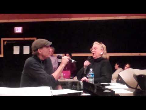 James Taylor and Barbara Cook rehearsing for Carnegie Hall Gal