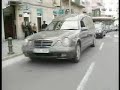 Protesta de un centenar de coches f�nebres en Santiago