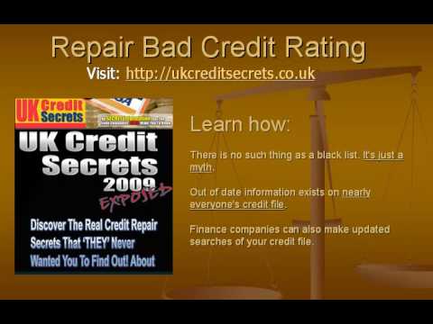 how to repair credit uk