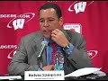 Report from Indiana vs Wisconsin game