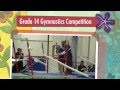 Luna's Grade 14 Gymnastics Competition