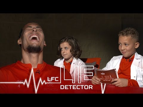 Video: Van Dijk takes Lie Detector Test | 'Ever picked your nose and eaten it?' | Kop Kids