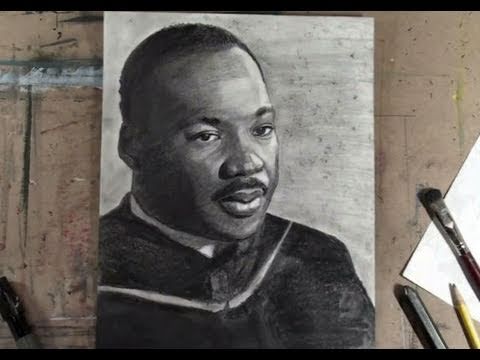 how to draw mlk