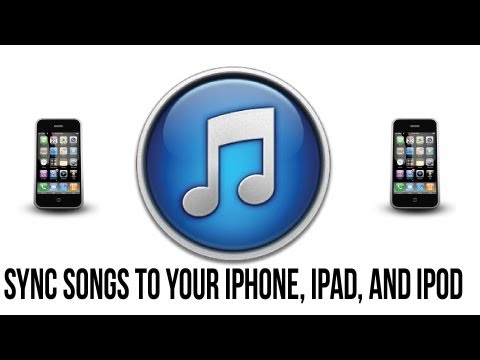 how to sync songs on itunes