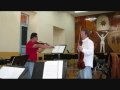 Danza for viola and guitar by Victor Kioulaphades