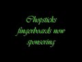 Chopsticks fingerboards now sponsering