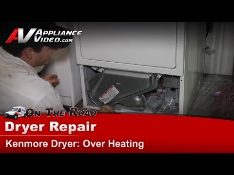 how to repair kenmore dryer