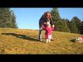 videos de Pippa and Mummy running down a hill 11 28 08