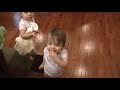 Kaylin and Olivia Bassetti at home in June