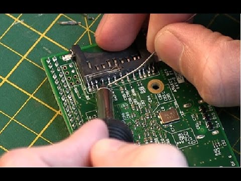 how to repair sd card reader