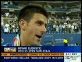 Djokovic Interview US Open 2008 QF