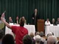 Crazy Birther Lady & Retirees Harass Rep. Mike Castle (R - DE)