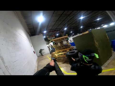 Fat kid gets lit up at Miami airsoft and highlights