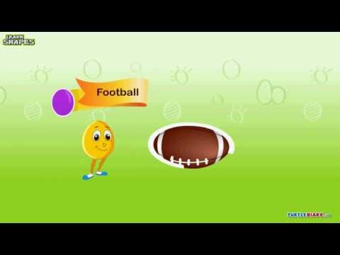 Let's Learn About the OVAL SHAPE *Math for Kids*