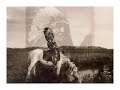 dedicated to warrior crazy horse.. 
first image is the picture of crazy horse..becouse he dont liked  to be photographed-no proved photograph of him exist..only this picture....than the photograph of his friend- chef he dog appear...shaman and warior sitting bull and other chefs... general croog... war...masacre at wouden knee..but at the end sitting bull appear as a spirit...yes he said 