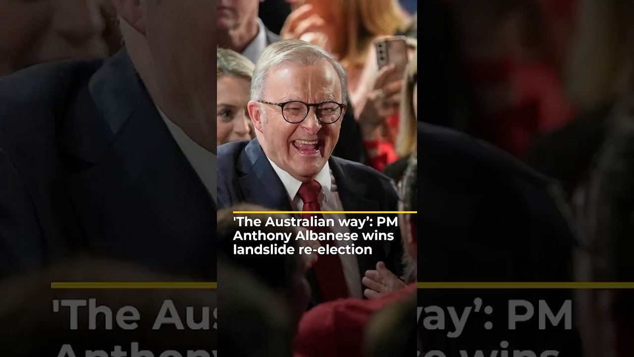'The Australian way’: PM Anthony Albanese wins landslide re-election | #ajshorts