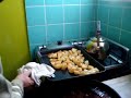 Preparación del almuerzo del sábado