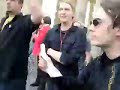 Spontandemo auf dem Kongress \"40 Jahre 1968\"