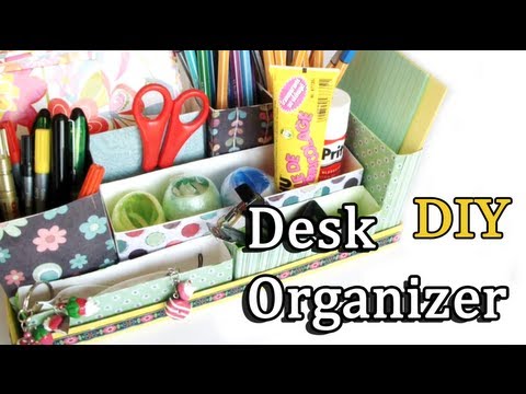 DIY: Desk Organizer