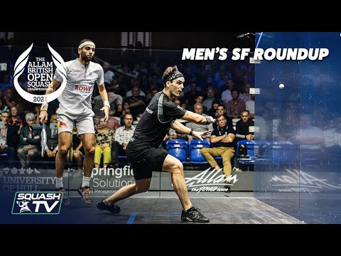 Squash: Allam British Open 2021 - Men's Semi Final Roundup