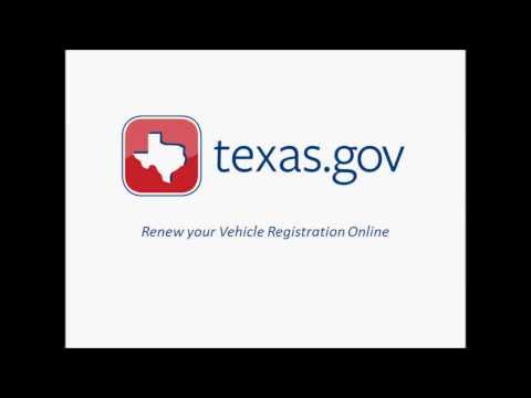 how to change address on tx vehicle registration