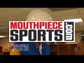 With his victory secured, former Bear and current TV and radio personality Tom Waddle basks with a winner's feast. Go to www.mouthpiecesports.com for more coverage.