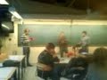 Mates performing \"BLOOD BROTHERS\" at school. Hilarious!