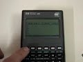 HP 48g com Masternav