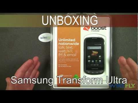 Samsung Transform Ultra Unboxing