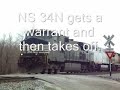 NS 34N (4-8-08) WHITE CEMEX ES44AC 81 GEVO! ONE IN WORLD!!!!