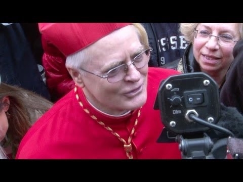 Odilo Scherer reza missa em Roma