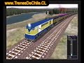 trenes de chile   jugando al train simulator