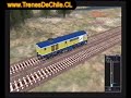 trenes de chile   jugando al train simulator
