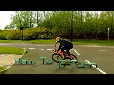 how to g turn bmx