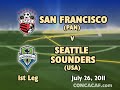 7.26.11 CCL Highlights San Francisco v Seattle Sounders