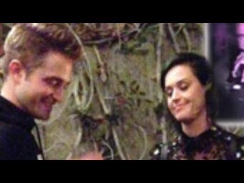 Katy Perry & Robert Pattinson BESANDOSE Escondidos