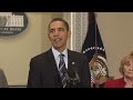 President Obama on New Training for New Job Creation
