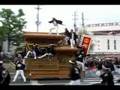岸和田だんじり祭り やりまわし Kishiwada Danjiri Festival 2008.