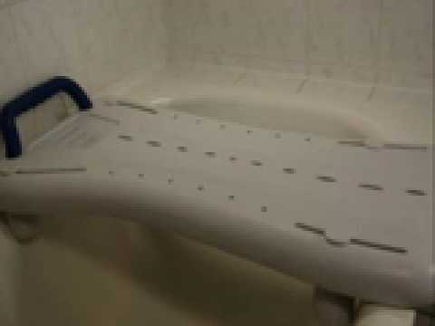 Badewannenbrett Badewannensitz Wannensitz Sitzbrett mit Seifenablage und mit Griff