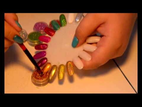 Как делать блёски на