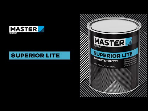 Auftragen von Spachtelmasse SUPERIOR LITE Master