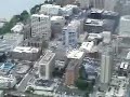 Flying over Downtown Harrisburg