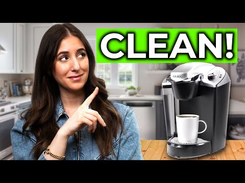 how to drain k cup machine