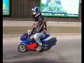 Minibike crazy race