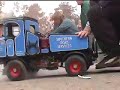 Scale model steam traction engine rally at Exbury