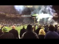 Seahawks pregame introductions @ Century Link Field on Mond